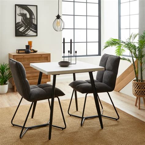 Zuri Square Dining Table Dunelm