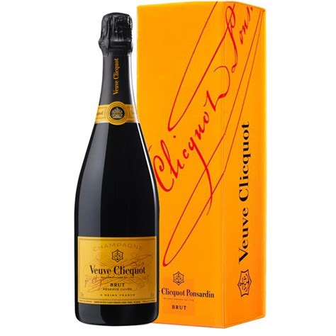 Veuve Clicquot Yellow Label Réserve Cuvée Bottle Gift Box - Champmarket