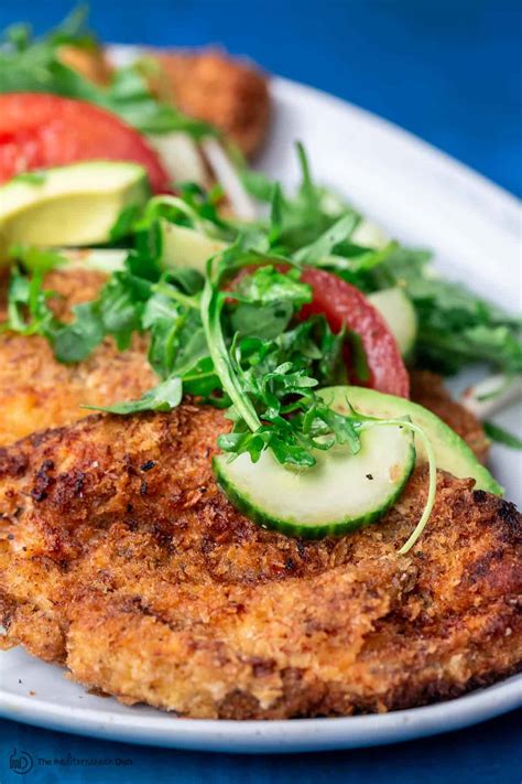 Crispy Chicken Schnitzel Recipe Best Pan Fried Chicken Breast The
