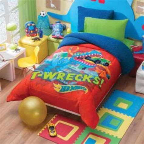 Cobertor Pachialientito De Borrega Hot Wheels Dino Individual De Concord Sears