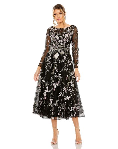 floral long sleeve dresses 3