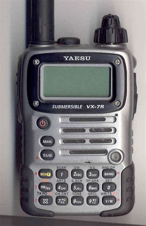 Yaesu VX-7R инструкция