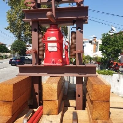 Prensa Hidraulica P Vinho T C Elevador Pulverizadores Cardoso