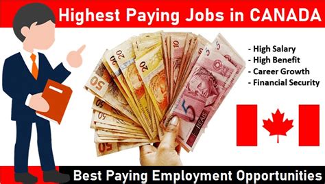 Highest Paying Jobs In Canada Visaxtracom