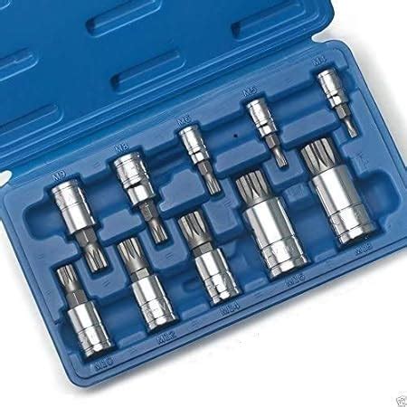 Amazon Xzn Triple Square Spline Bit Socket Set Point Tamper