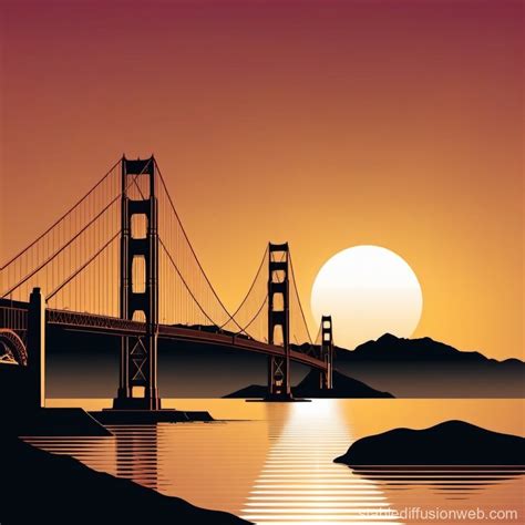 Golden State Bridge With Setting Sun 10 Best Views Of The Golden Gate