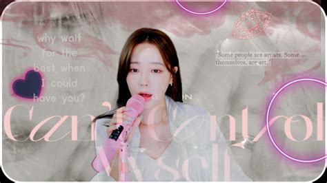 태연 TAEYEON Can t Control Myself Cover by Ryurekasia YouTube