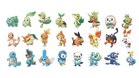 Pokemon Starter Pokemon