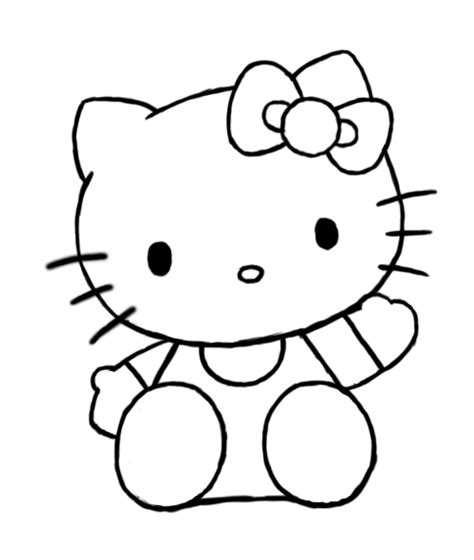 Hello Kitty Drawing at GetDrawings | Free download