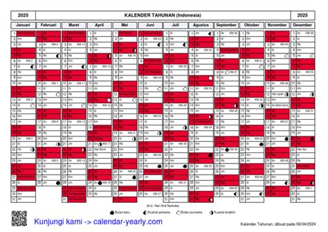 yearlycalendar_2025_Indonesia | PDF