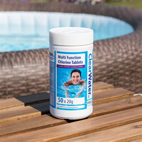 Clearwater Chlorine Tablets Mini Multifunction X G Hot Tub Alford And Lynch