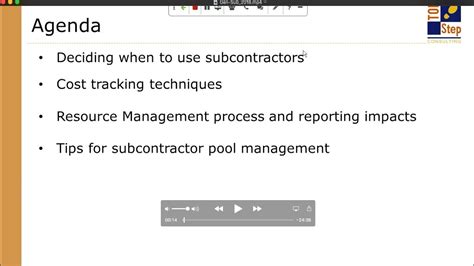 Subcontractor Management For Professional Services Youtube