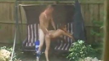 Bikini Clad Asian Slut Enjoying A Group Bang In Her Garden Porn