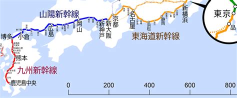 山陽新幹線ルート 地図: 山陽新幹線停車駅一覧表 – NFERC