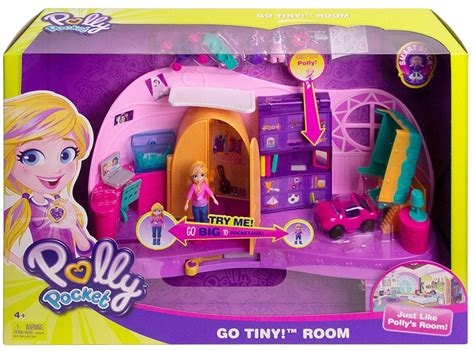 Get set to Go Tiny! With the Polly Pocket playset featuring Polly doll ...