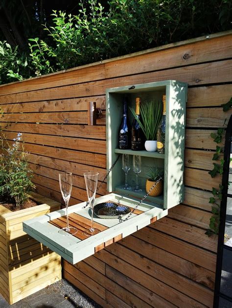 Harry Fold Down Bar Etsy Wall Bar Backyard Decor Home Decor