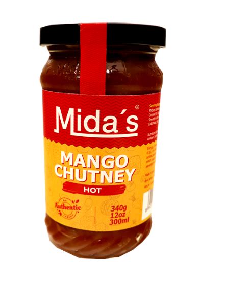 Holdbart Mango Chutney Hot 300ml