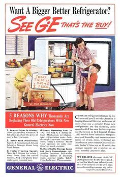 Retro Vintage Appliance Advertisements Ideas Vintage Appliances