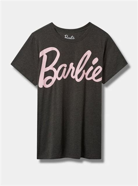 Plus Size Barbie Classic Fit Cotton Crew Tee Torrid