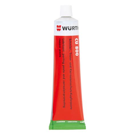CU 800 Copper Anti Sieze Paste 100 Gram Tube | Wurth USA