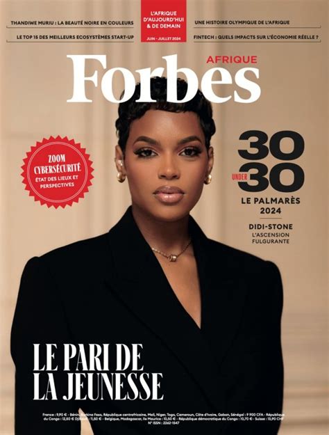 Forbes Afrique I D Couvrir Dans L Dition De Juin Juillet I Top