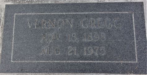 Vernon Isaac Gregg 1898 1975 Mémorial Find a Grave