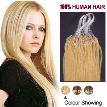 S Micro Loop Inches Human Hair Extensions Ash Blonde This Is Our Best Seller Out Of