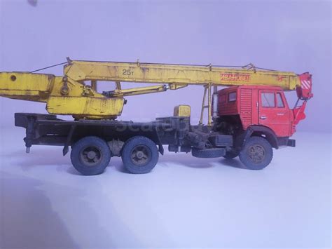 Автокран Камаз | Аукцион масштабных и сборных моделей