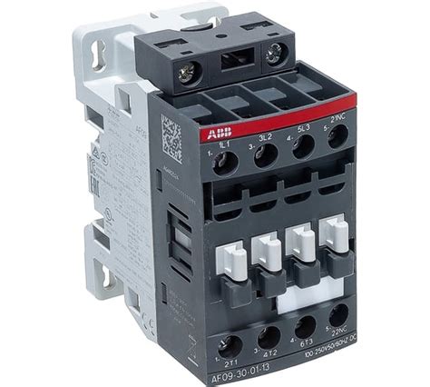 Контактор ABB AF09-30-01-13 с универсальной катушкой управления 100 ...