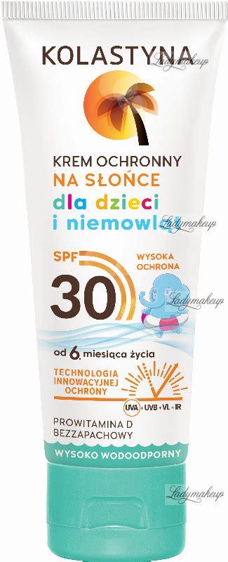 KOLASTYNA - Sun protection cream for children and babies - SPF30 - 75 ml