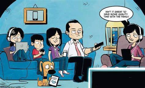 40 Cartoons That Illustrate Exactly How Smartphones Control Our Lives