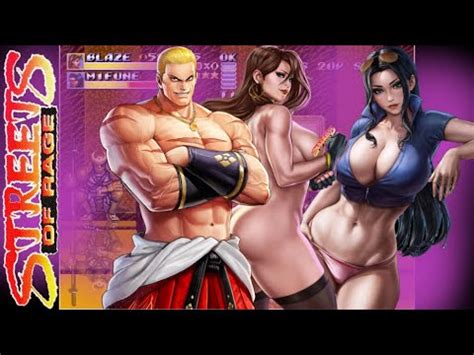 Streets Of Rage Ultimate Naked Guns OpenBoR Gamer YouTube
