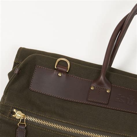 Felisi Exclusive Canvas Double Carrying Suitcase Bag Deecee Style