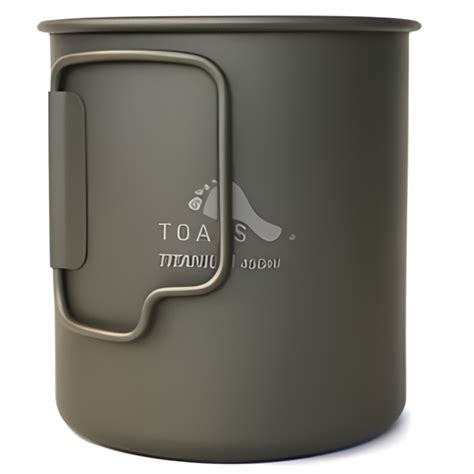 TOAKS Ultralight Titanium 450ml Cup - Israeli First Aid