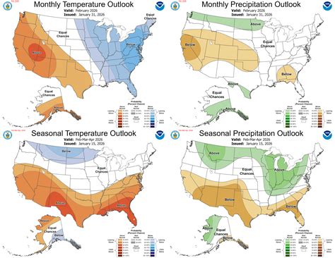 Climate Prediction Center - Seasonal Color Maps