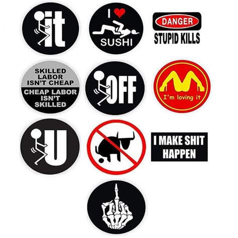 Hard Hat Helmet Stickers