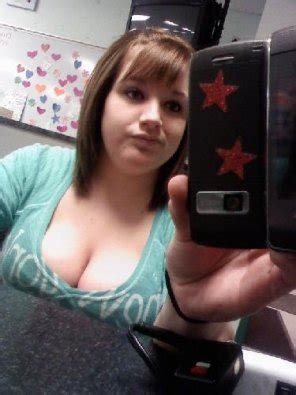 Cleavage Selfie Porn Pic