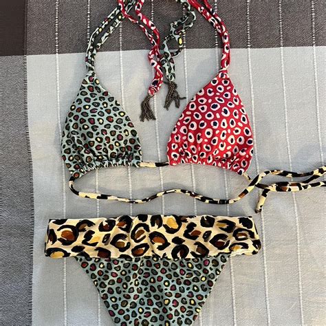 Farm Rio Bikini Very Good Condition Was Worn Depop