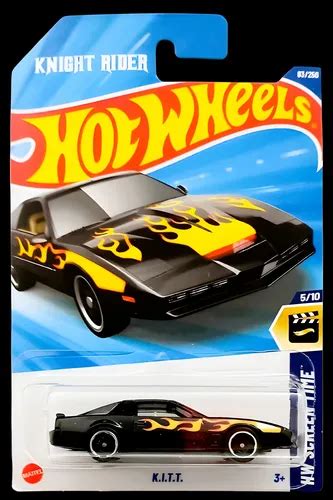 K i t t Flamas Knight Rider Hot Wheels E25 Auto Increíble MercadoLibre