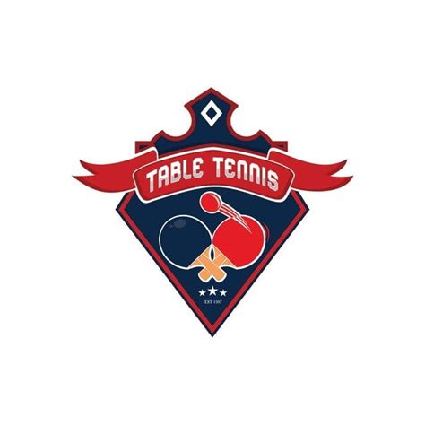 Table Tennis Logo Vector Hd Png Images Table Tennis Tournament Logo