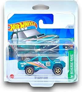 Hot Wheels 87 Dodge D100 HW Reverse Rake 1 5 HTB89 Carte Courte Hella BFGoodrich RAM