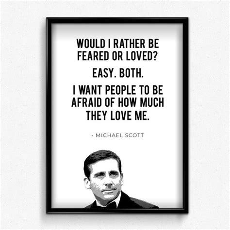 Michael Scott Quote Etsy