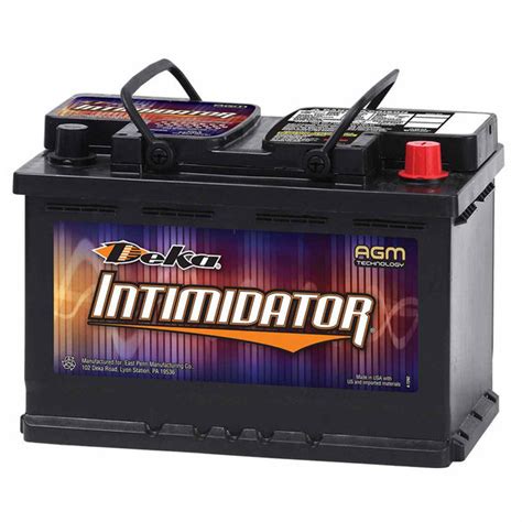 DEKA 9A48 Automotive AGM Battery (Group 48) CORE FEE Included! – Parts ...