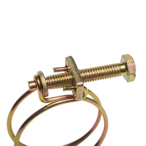 Хомут обжимной проволочный, 3/4", 2 шт, спираль, индивидуальная ...