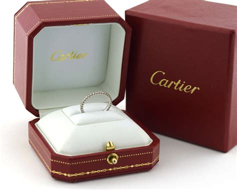 Cartier Full Setting Diamond Wedding Band Made Of 18karat Etsy