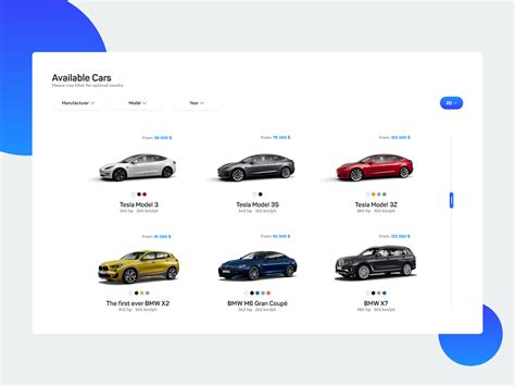 NMotors Cars by Nodar Okruashvili on Dribbble