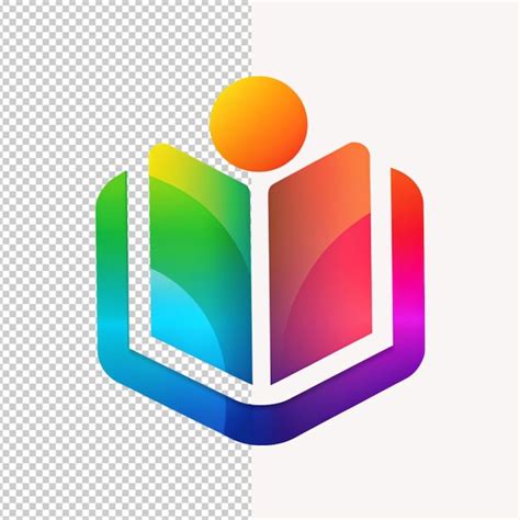 Premium Psd Reading Book Logo