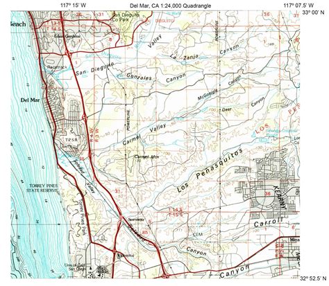map of del mar california