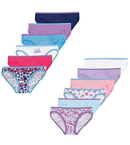 Hanes Girls Bikini Multipack Assorted Pack Pricepulse