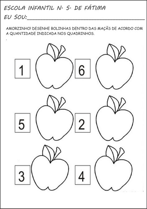 Atividade Numeros E Quantidade - Atividades de matemática, numerais e quantidade - A Arte de Ensinar e ...